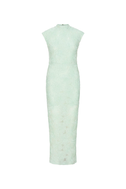 FLOWER MESH MAXI DRESS ROTATE Birger Christensen