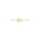 Antique White Tetra Belt Ivory & Gold
