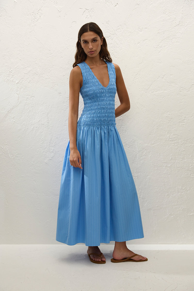 PALOMAR MIDI DRESS FAITHFULL THE BRAND