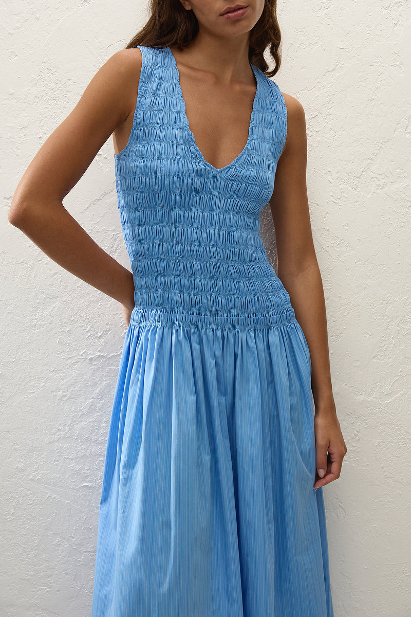 PALOMAR MIDI DRESS FAITHFULL THE BRAND