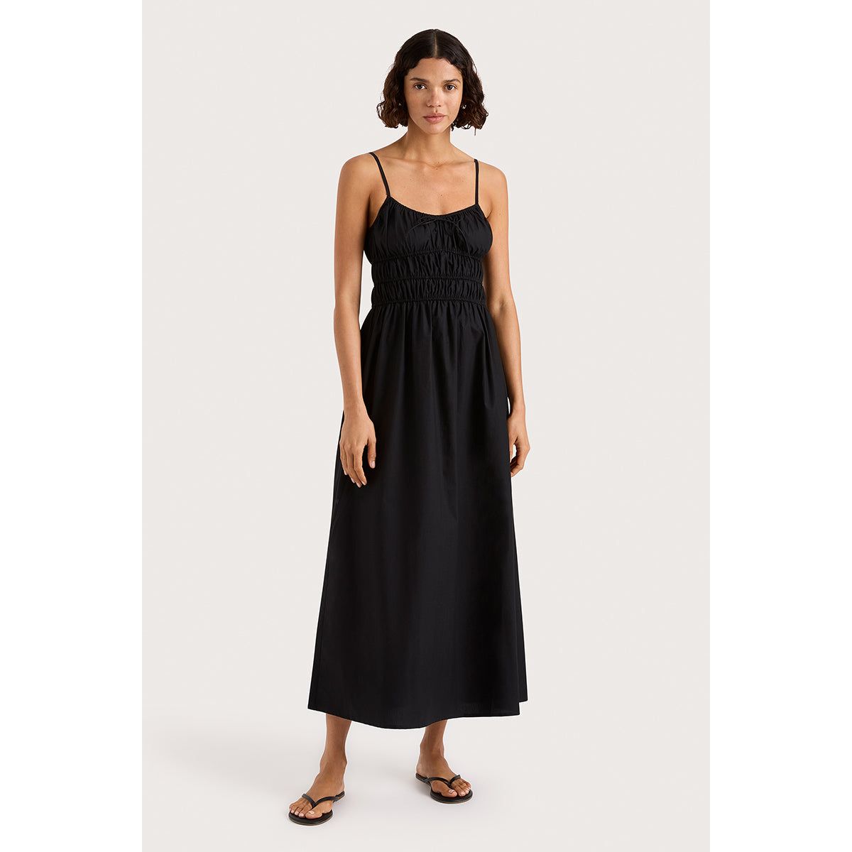 Beige Marianne Midi Dress