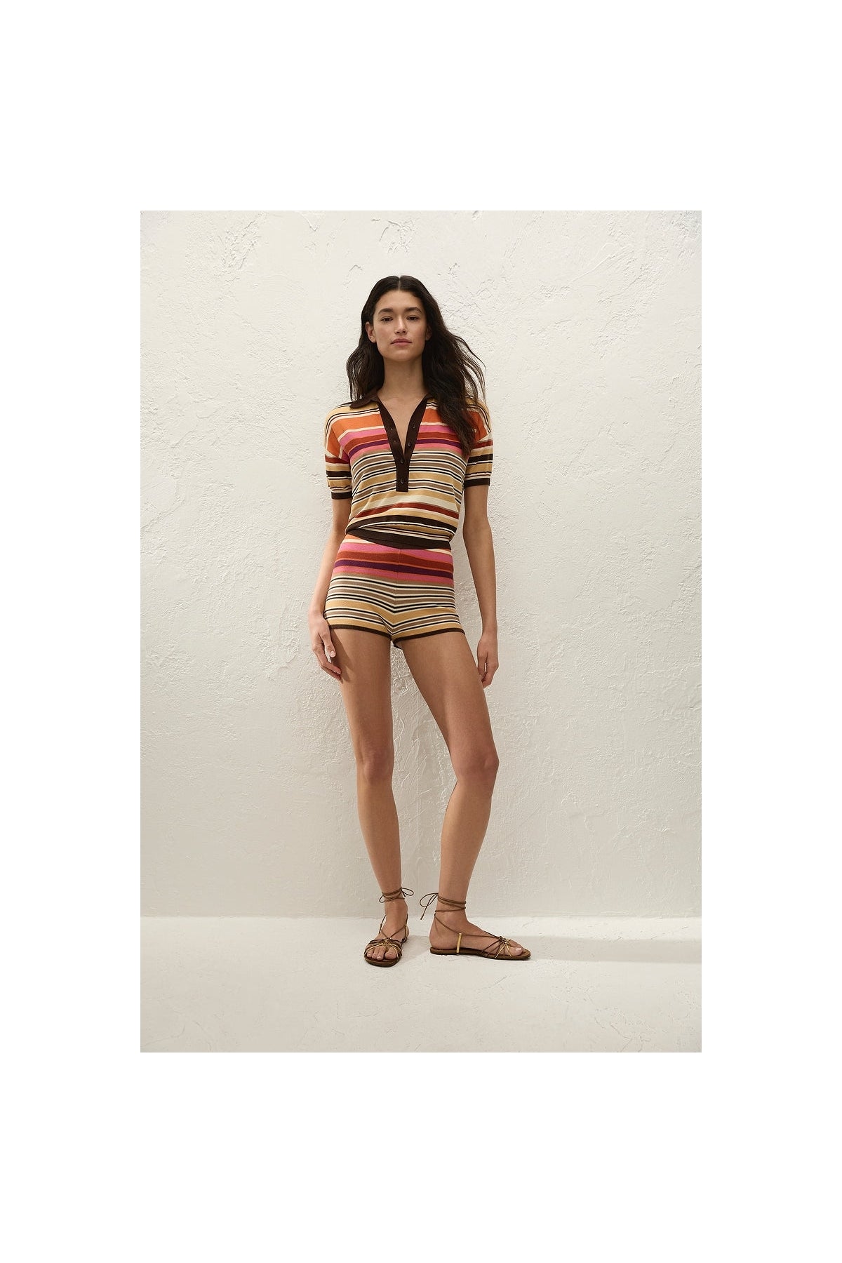 SABLE POLO SHIRT FAITHFULL THE BRAND