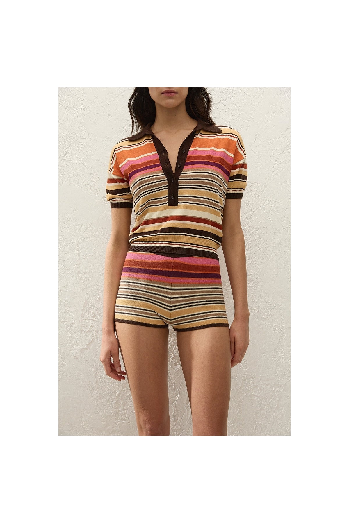 SABLE POLO SHIRT FAITHFULL THE BRAND