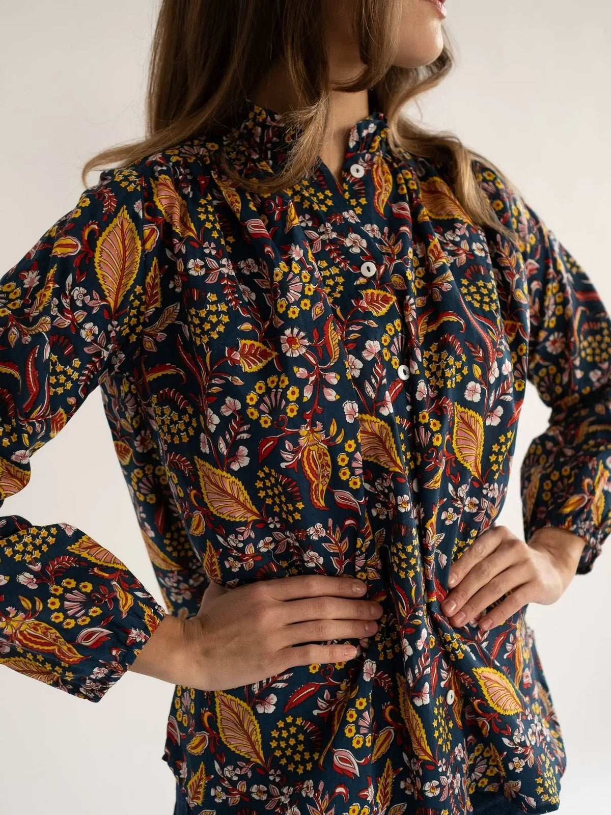 Francesca Top Star Floral by Mille