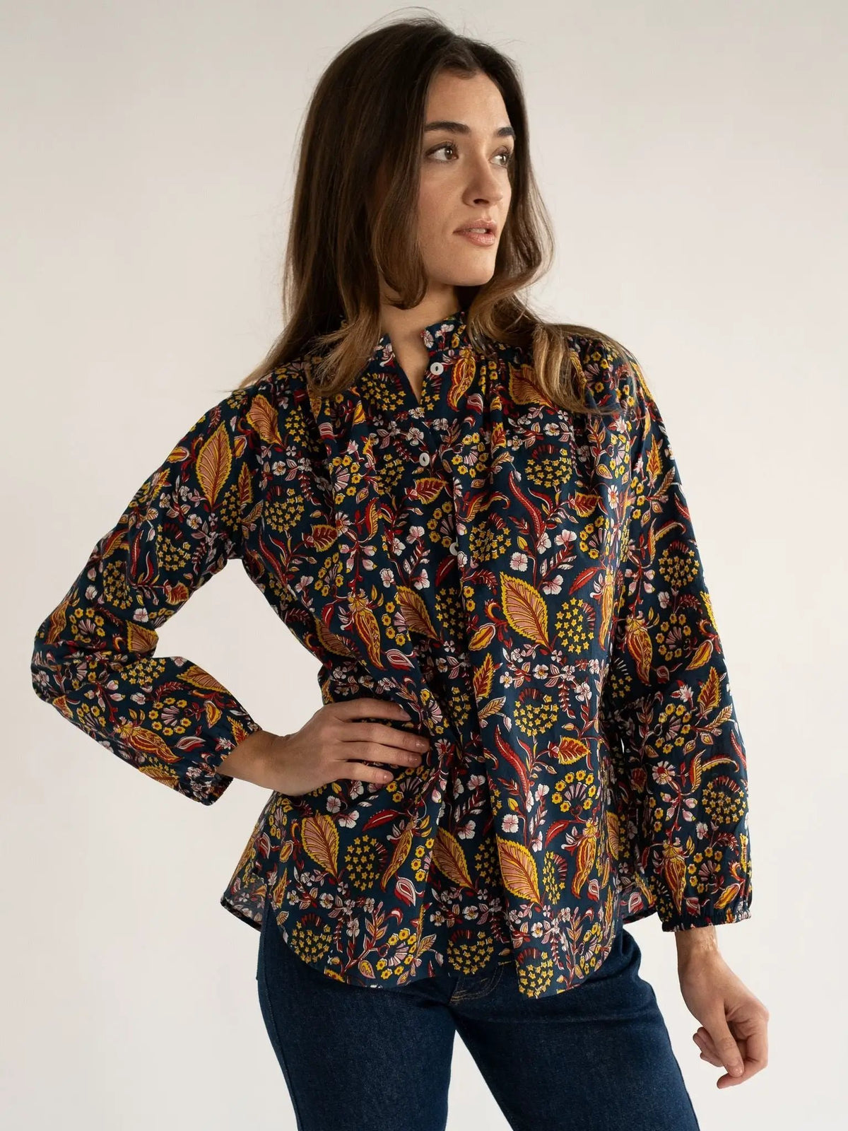 Francesca Top Star Floral by Mille