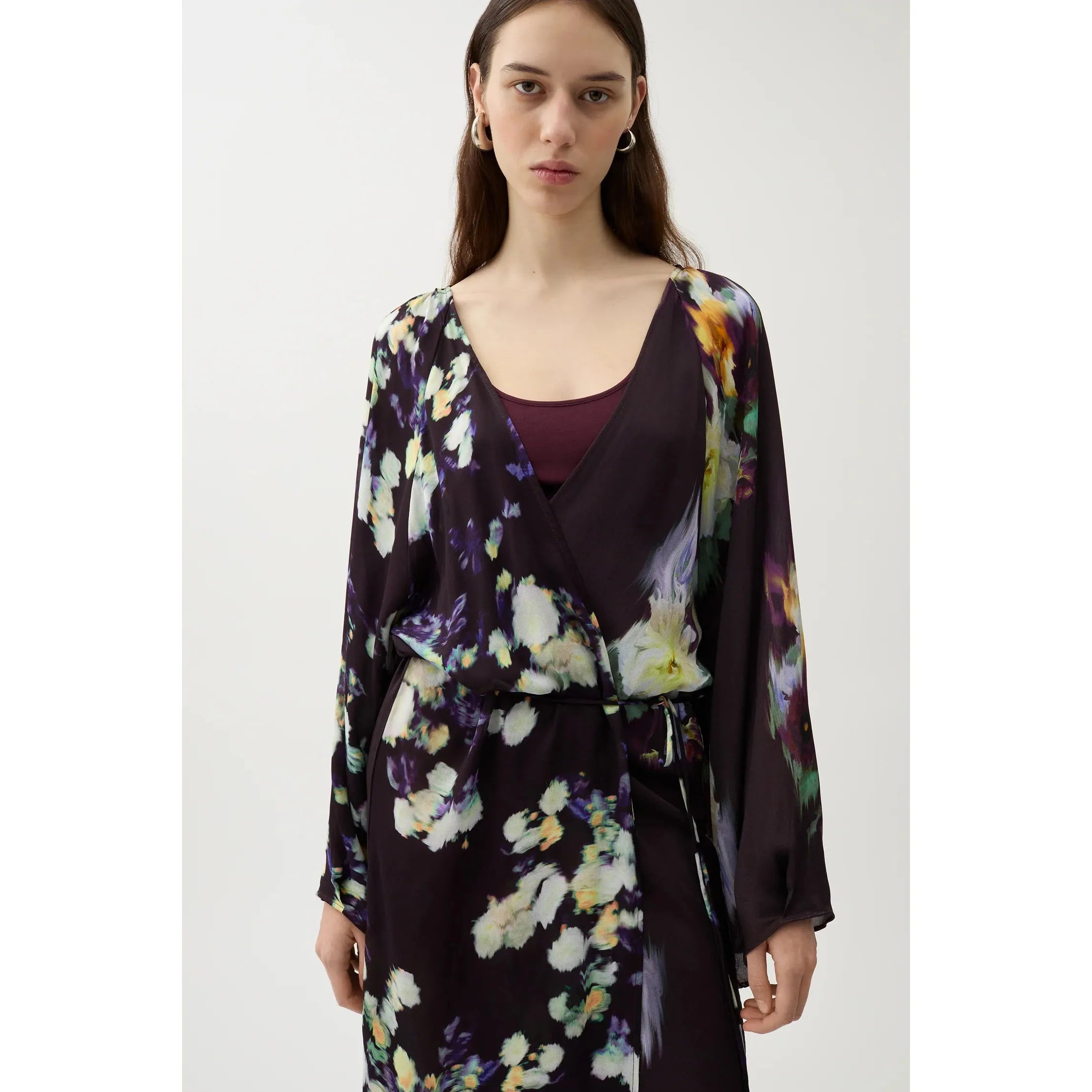 Light Gray Camille Baroque Rosie Dress