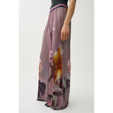Light Gray Berta Flower Pants