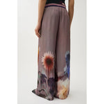 Light Gray Berta Flower Pants