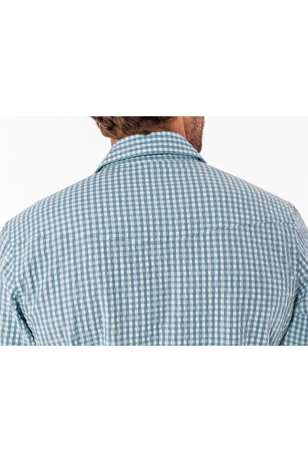 Performance Pearl Snap Button Down Criquet