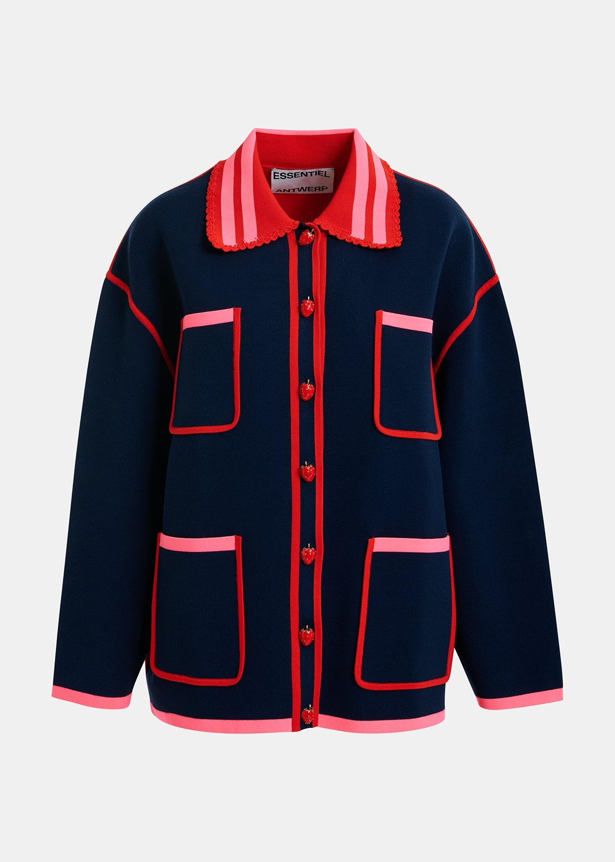 KOKORICO KNITTED CARDIGAN ESSENTIEL ANTWERP