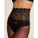 Sexy Sheer Tights Black Commando