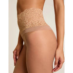 Sexy Sheer Tights Biege Commando