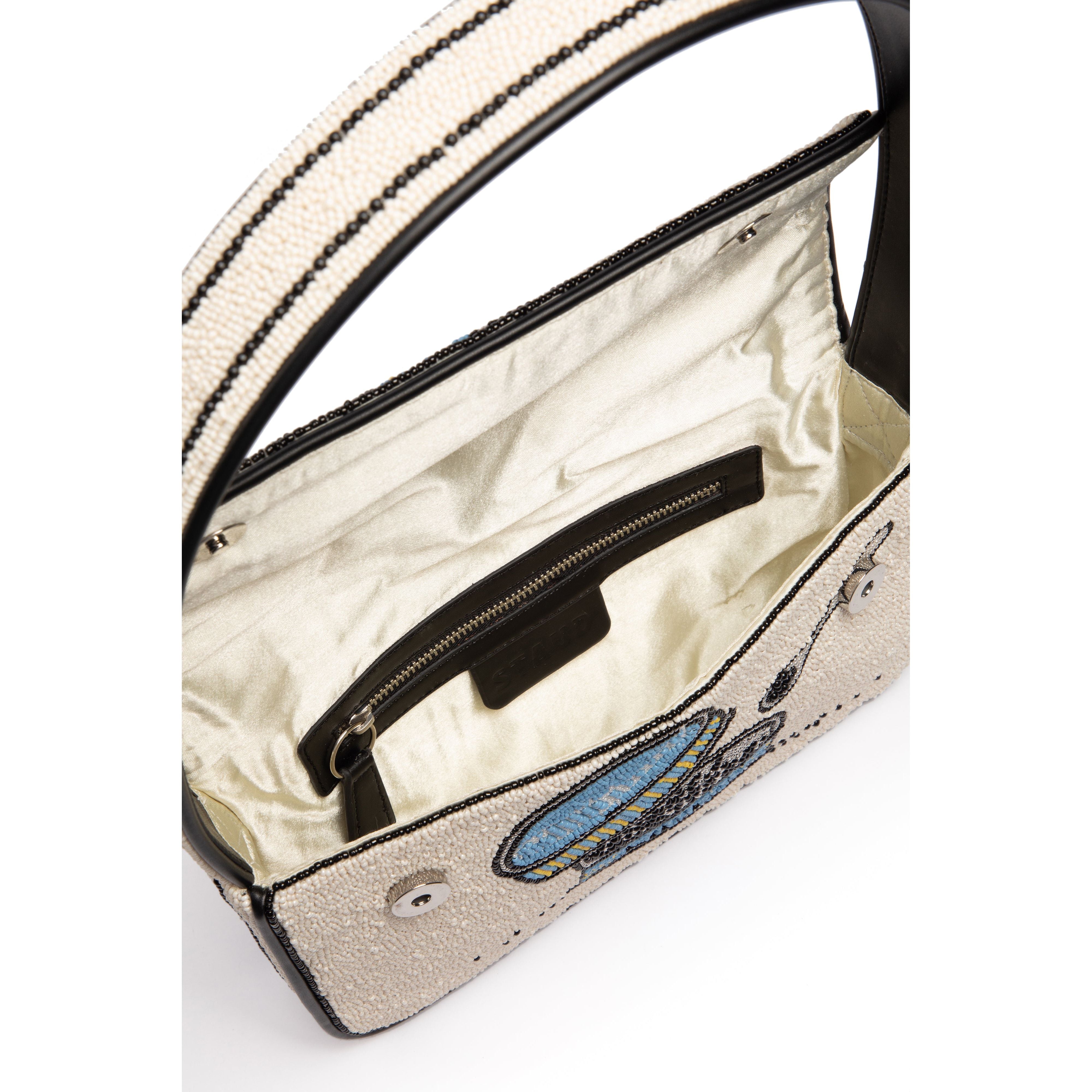 TOMMY BEADED BAG Staud