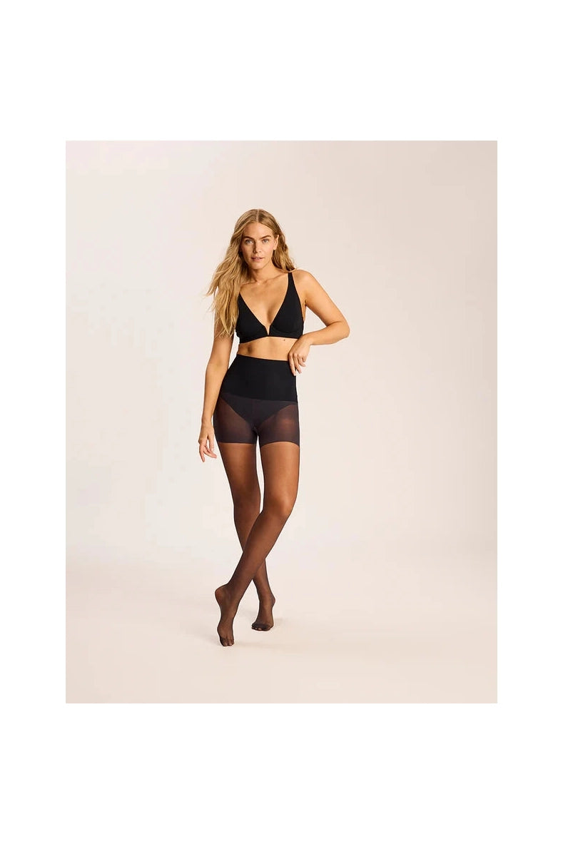 The Essential Sheer Control Tights Black Commando