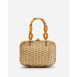 Frances Valentine Hen Wicker Poeny Basket Natural