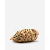 Frances Valentine Hen Wicker Poeny Basket Natural