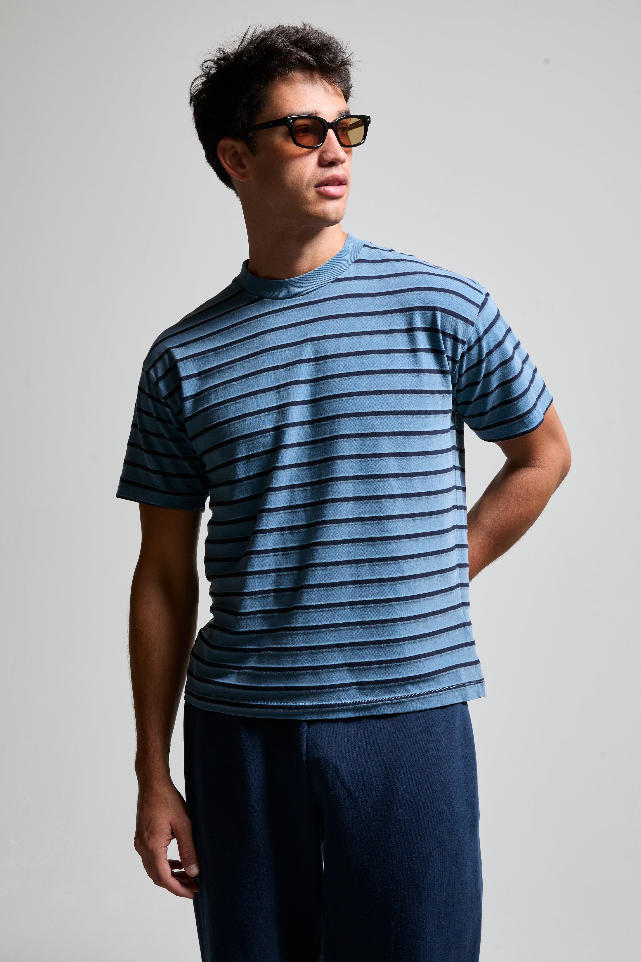 Enzo Striped Tee ASHER