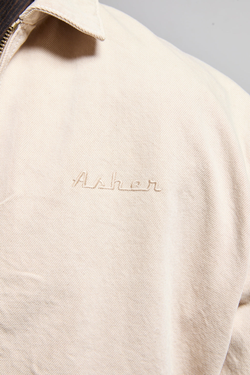 Zed Zip Cotton Twill ASHER