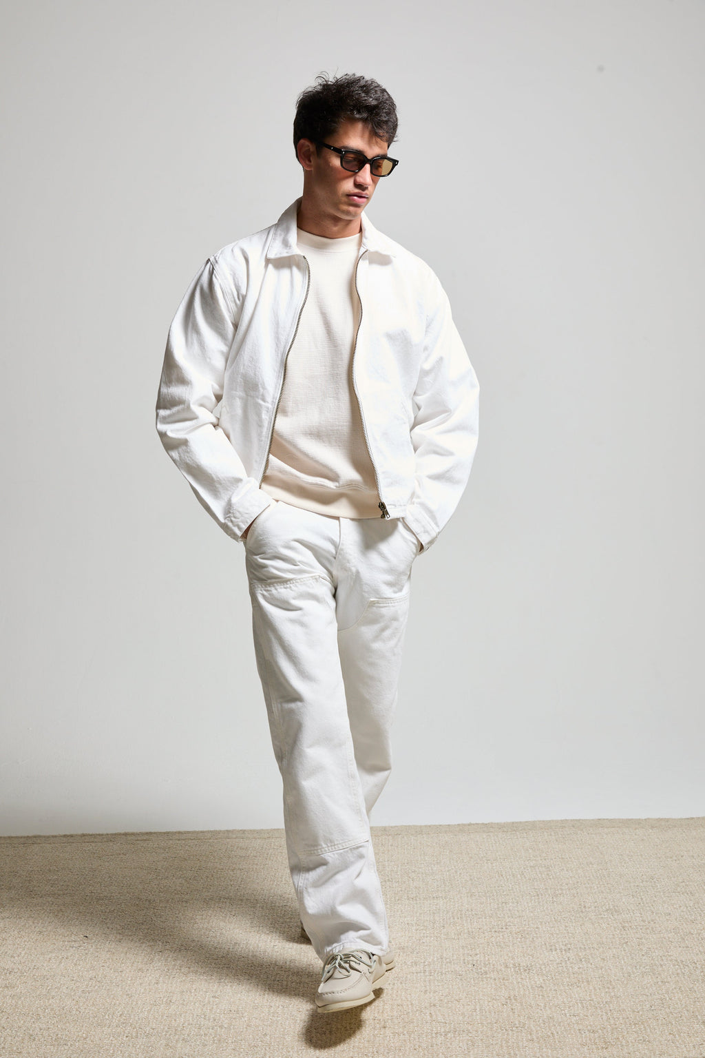 Zed Zip Cotton Twill ASHER