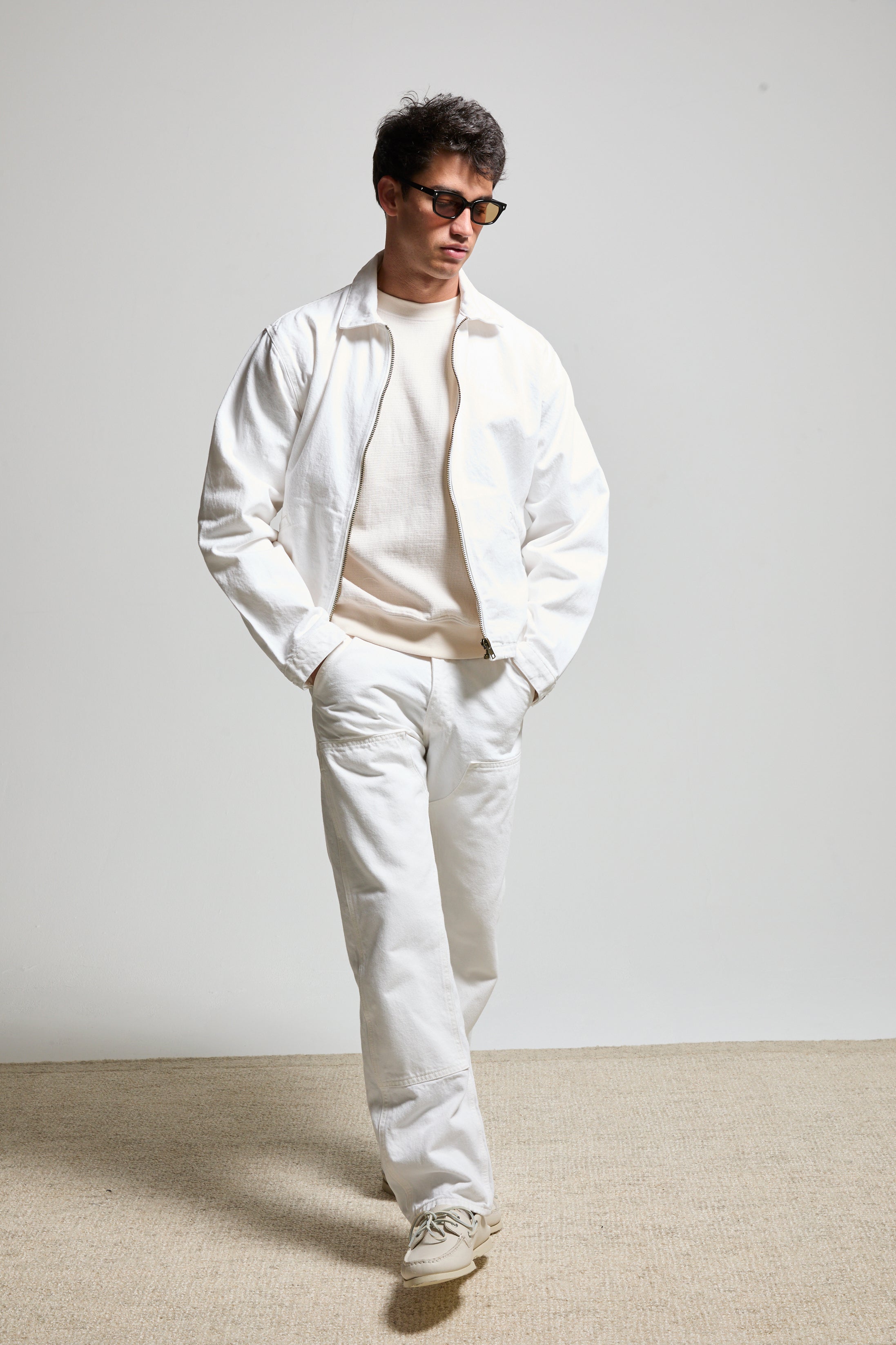 Zed Zip Cotton Twill ASHER