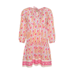 Light Pink SZ Blockprints Priya Dress in Essa Print