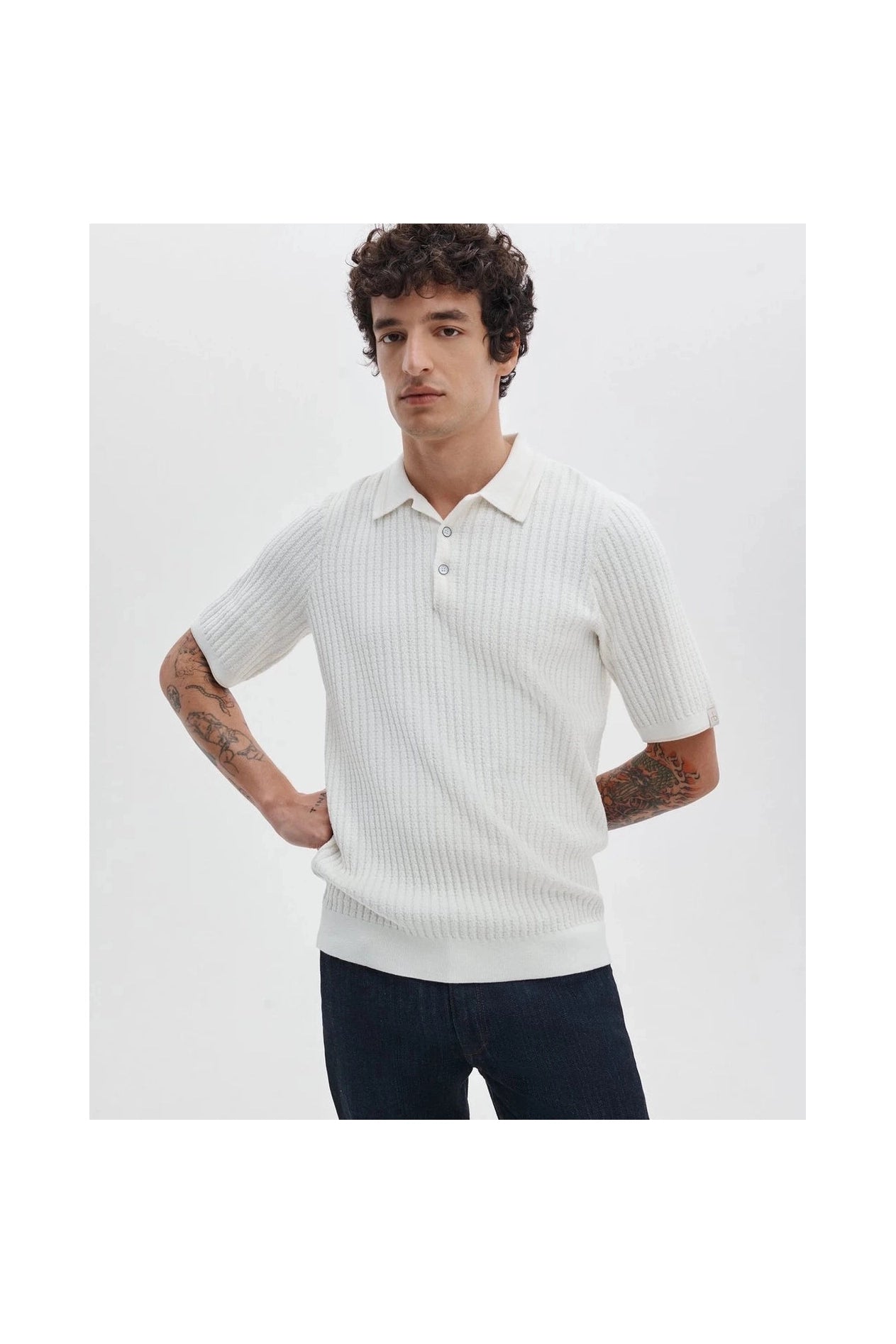 Harvey Rib Polo Rag and Bone