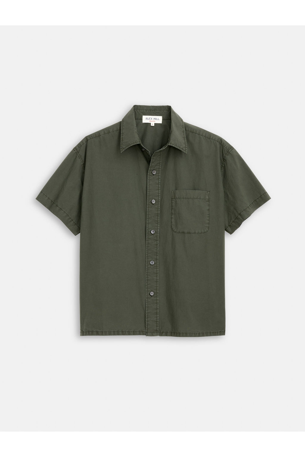 Alex Ss Shirt In Paper Poplin Alex Mill