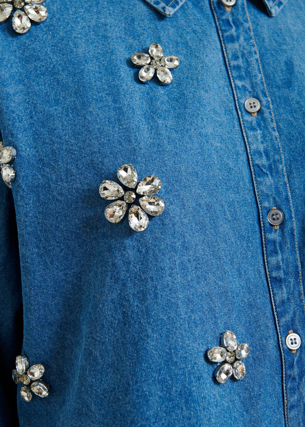 KONNECTION RHINESTONE SHIRT ESSENTIEL ANTWERP