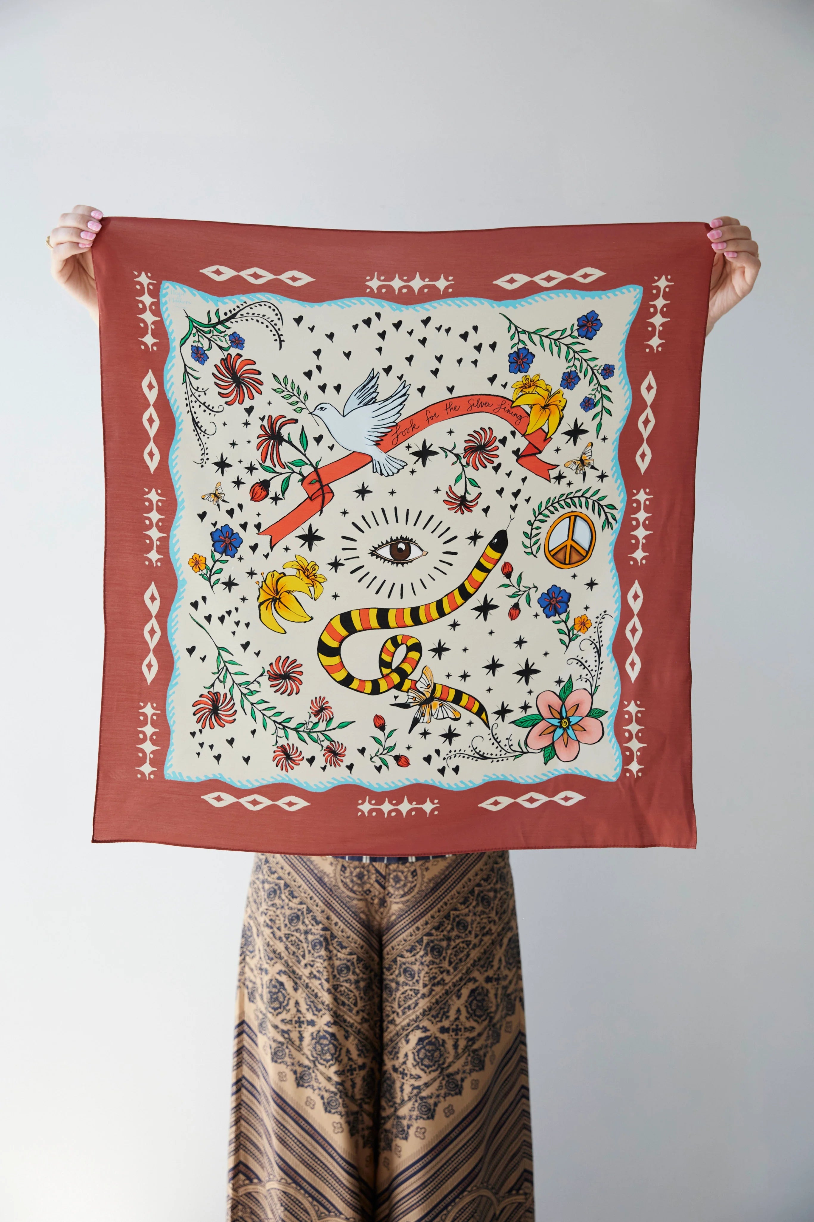 SCARF Hope for Flowers by Tracy Reece