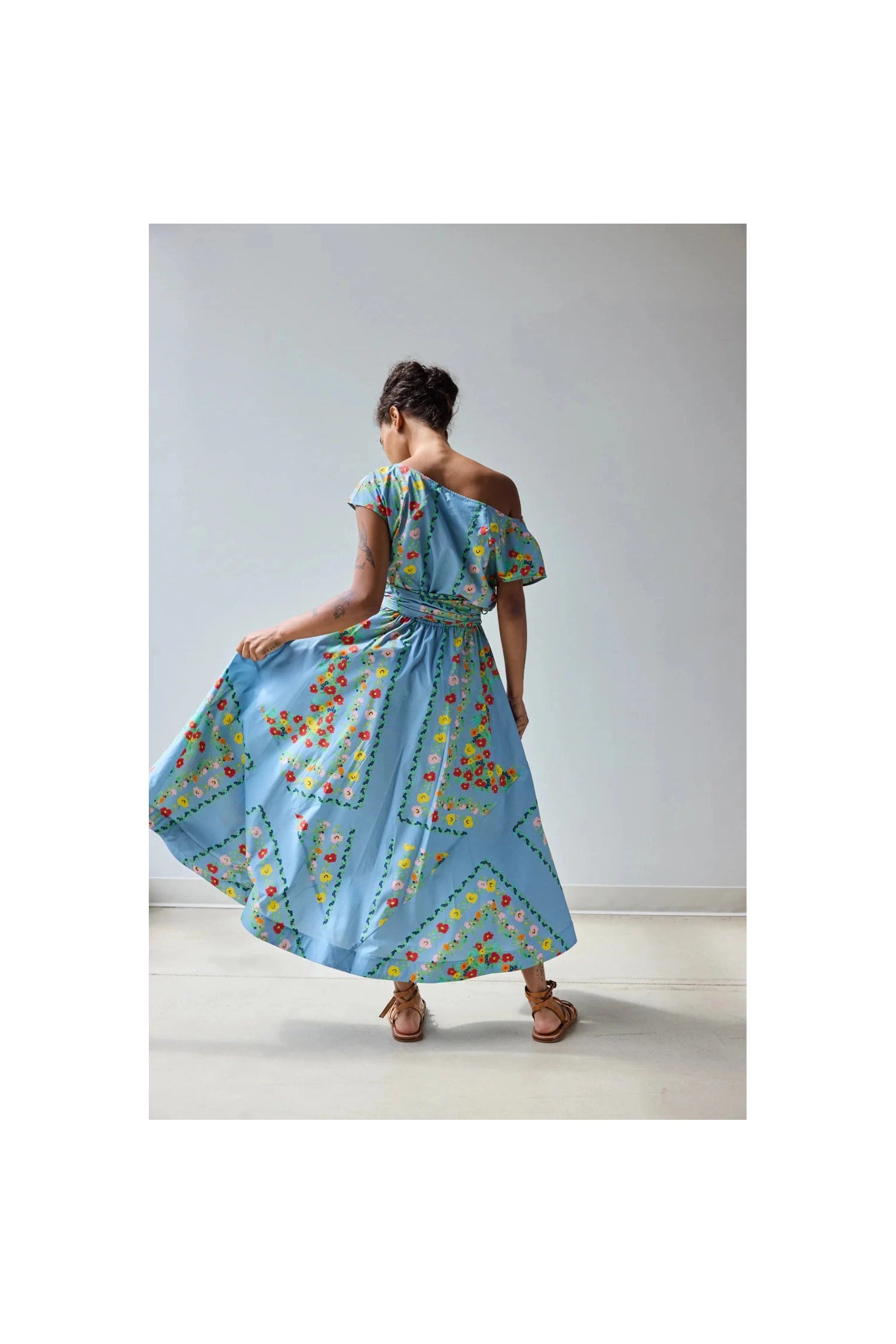 Flared Dress Hope for Flowers by Tracy Reece