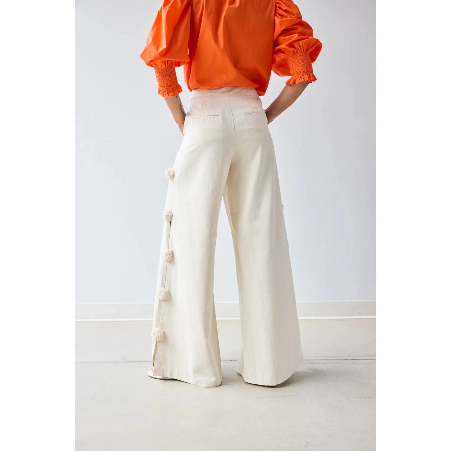 Pom Pom Trouser Hope for Flowers by Tracy Reece