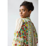 Smocked Tie Neck Hope for Flowers by Tracy Reece