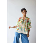 Smocked Tie Neck Hope for Flowers by Tracy Reece