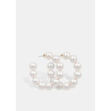 Pearl Hoop Earrings