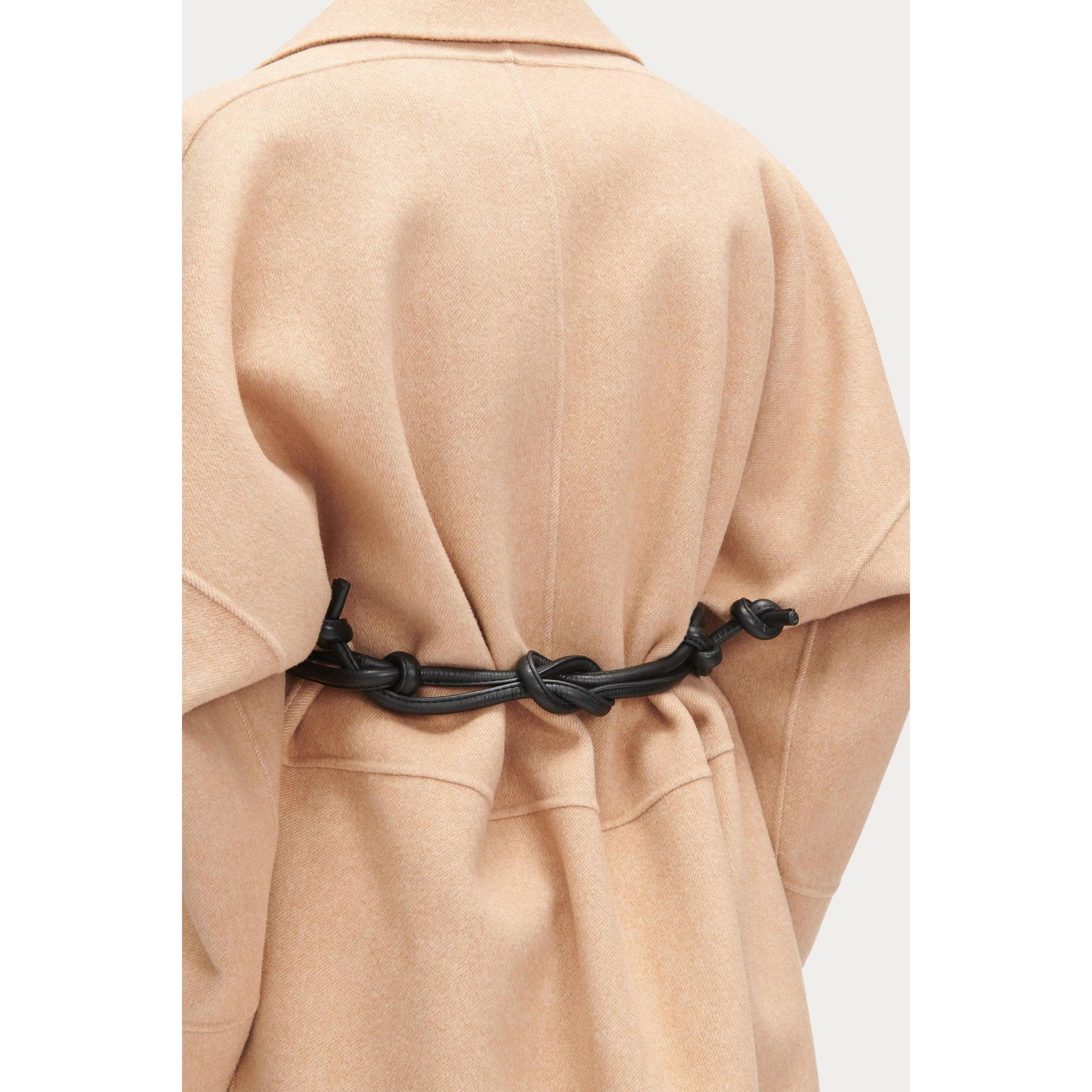 Rachel Comey Skinny Tubular Tie Belt in Black - Primm's