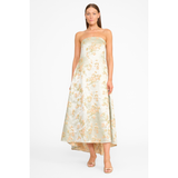Staud Kennedy Dress in Metallic Bloom
