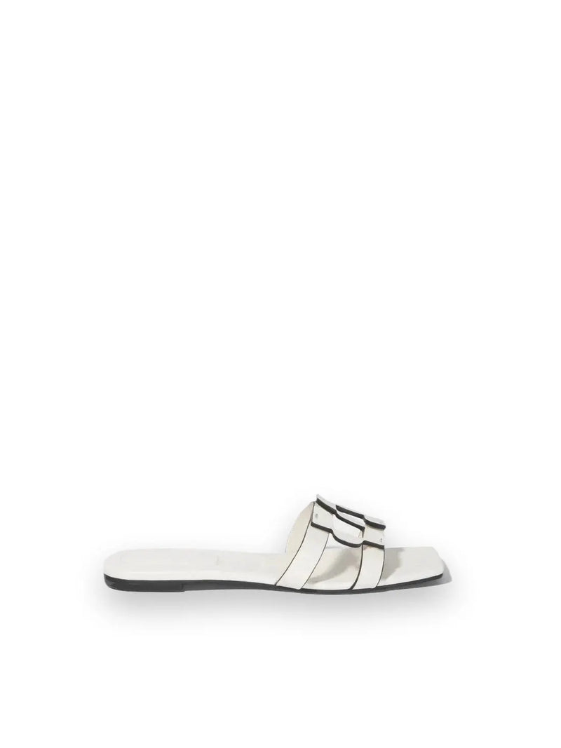 Simkhai Monogram Flat Slide