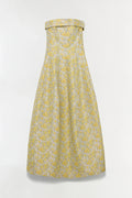 Octavia Strapless Gown Simkhai