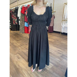 ISCHIA POPLIN DRESS(Call or Email to Purchase)