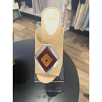 Dim Gray Sabot YouYou Velvet Leather Yato Desert