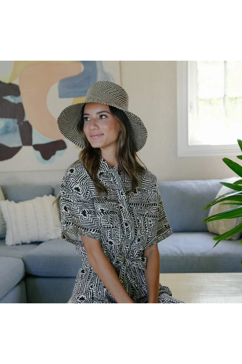 The Sarah Straw Bucket Hat Heads of State