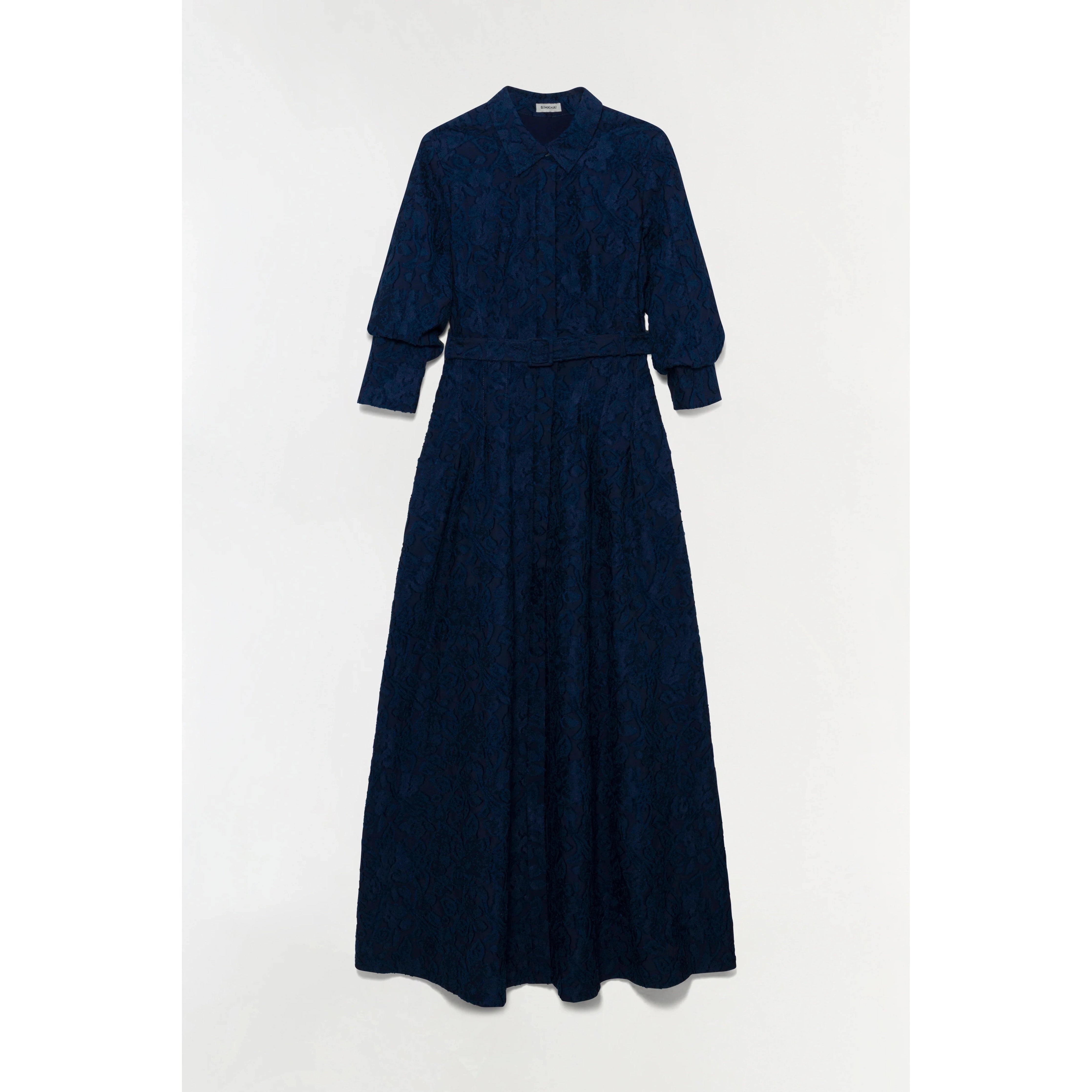 Courtney L/S Belted Gown Simkhai