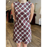 Alamere Dress Norfolk Plaid(Call or email to purchase)