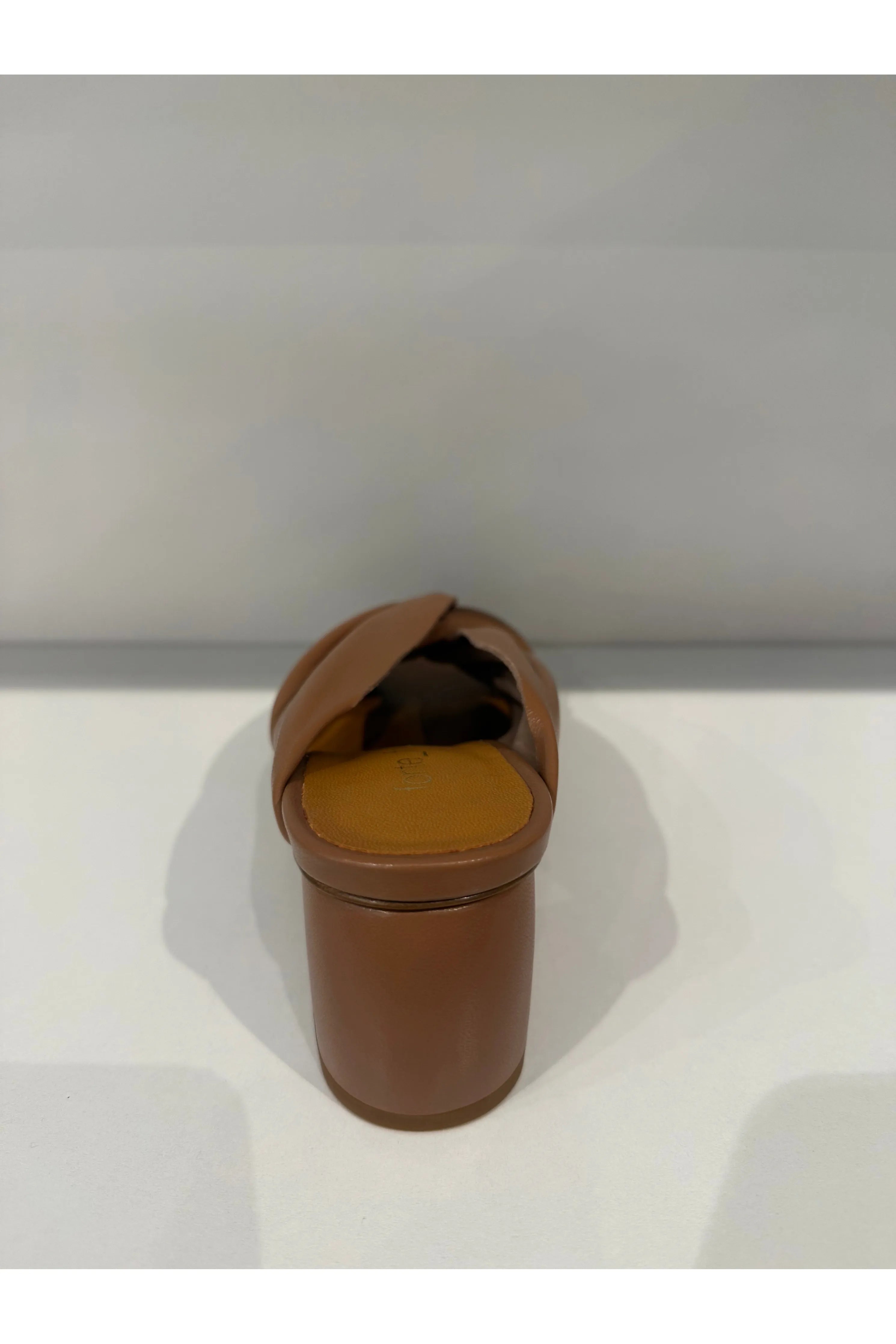 heeled nappa leather crossed sandals forte_forte