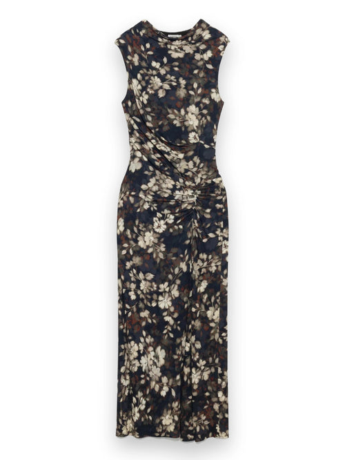 Acacia Draped Jersey Midi Dress Simkhai