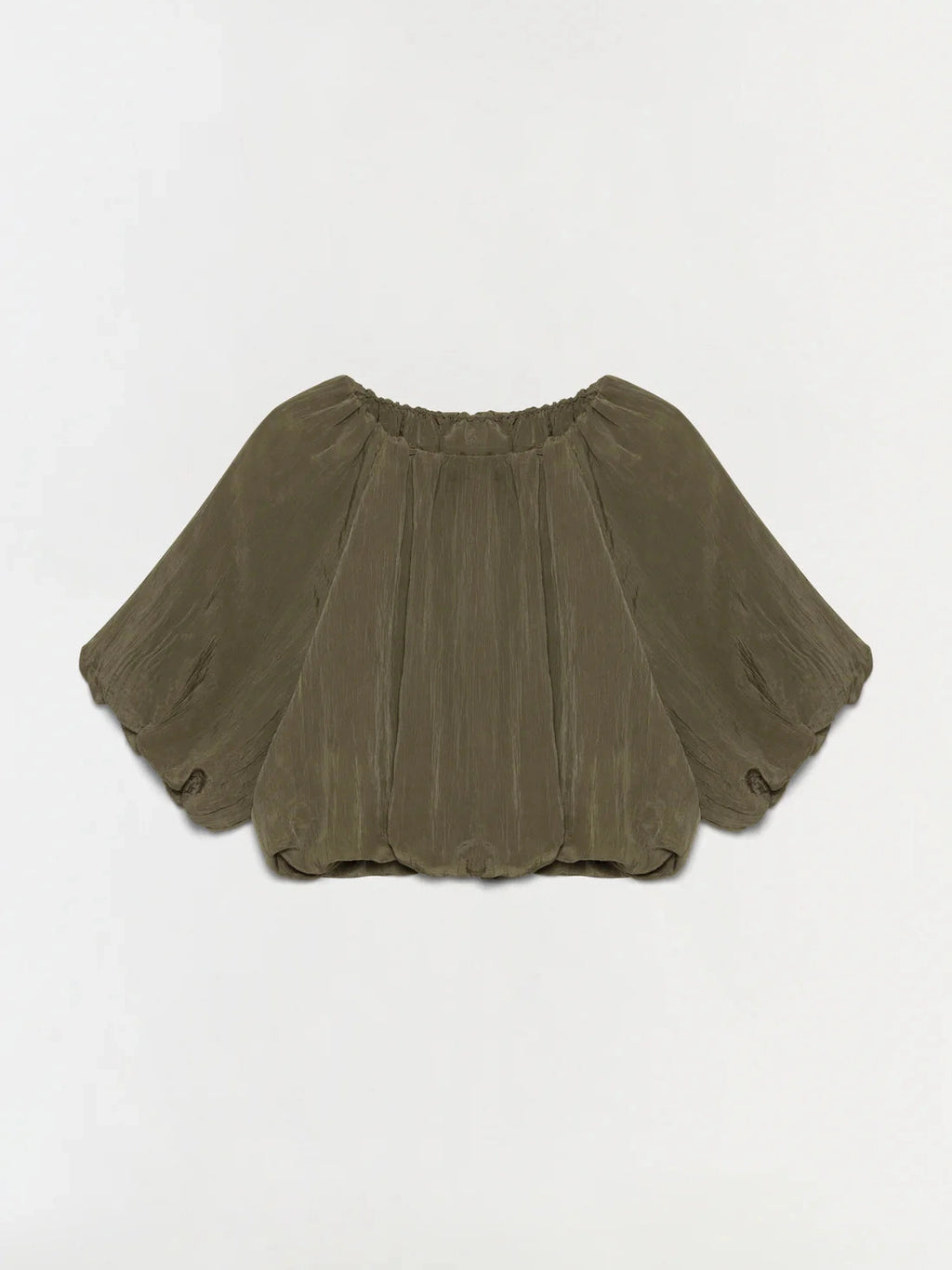 Anni Puff Sleeve Cropped Top Simkhai