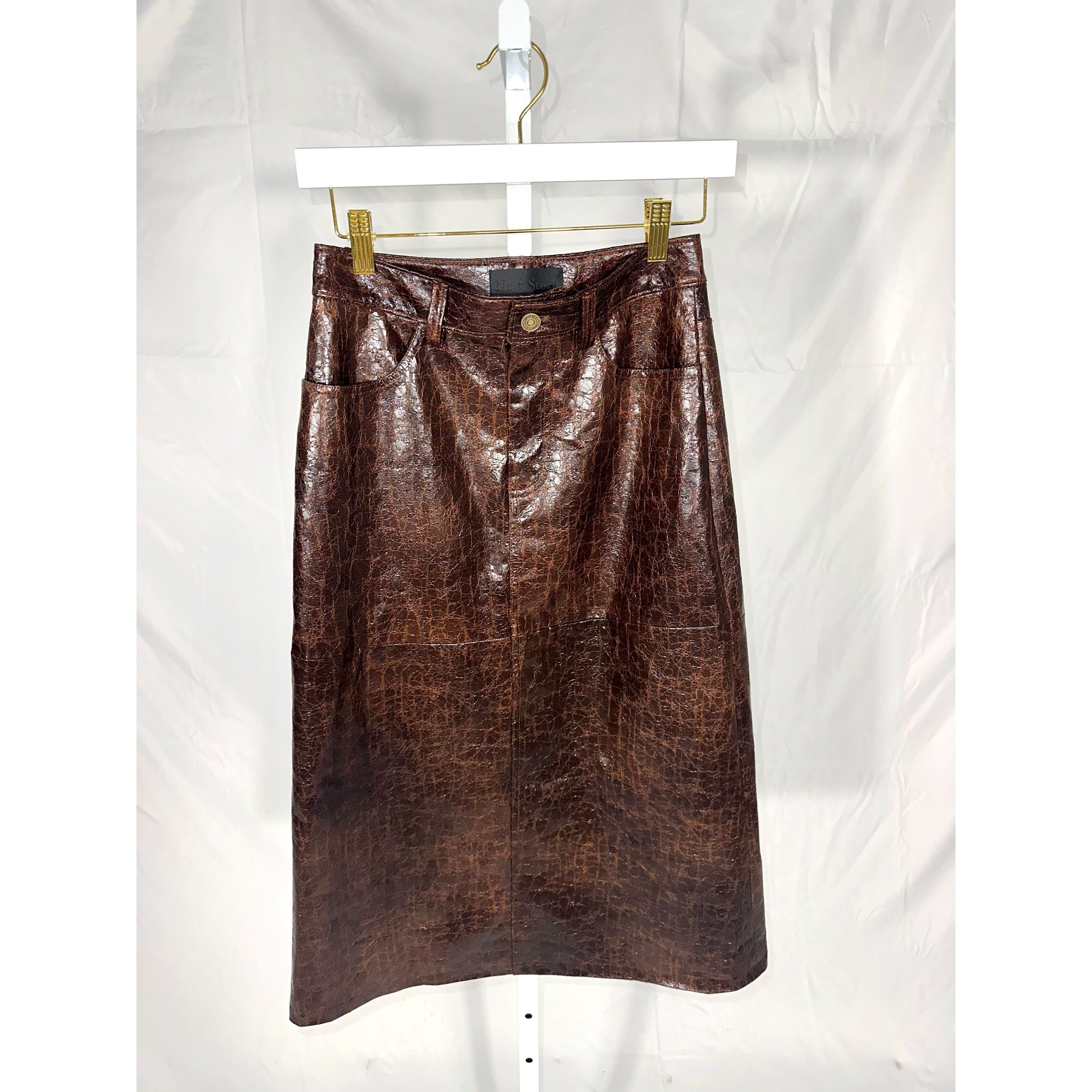 Dark Slate Gray Lee Skirt
