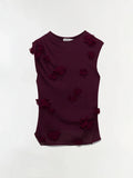 Tessa Floral Applique Top Simkhai