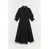 JAZZ PINTUCK MIDI DRESS Simkhai