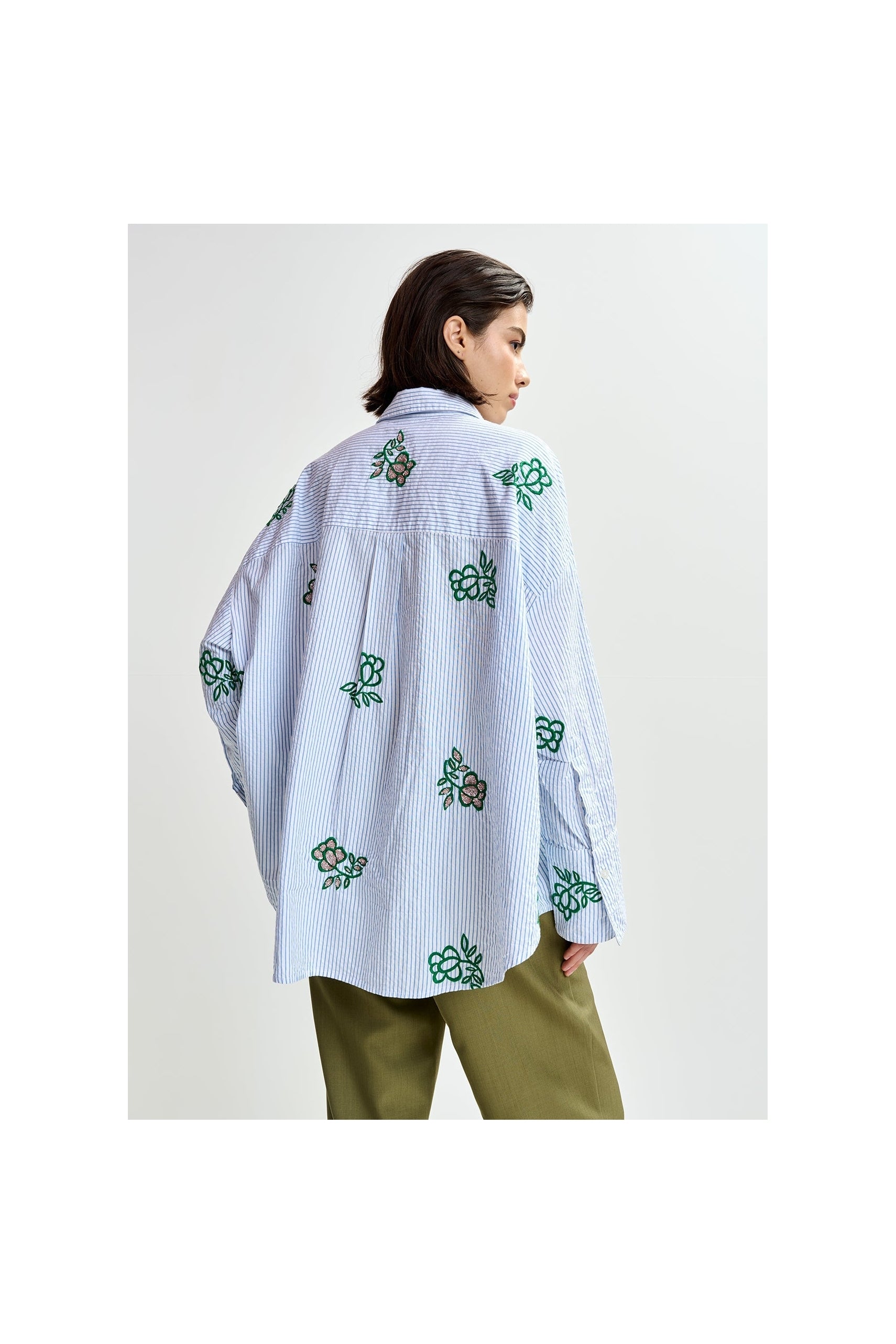 JALINKI EMBROIDERED SHIRT ESSENTIEL ANTWERP